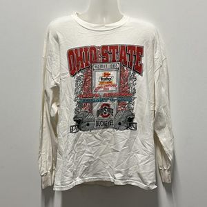 Vintage 2004 Ohio State Buckeyes Long Sleeve T-Shirt Size XXL